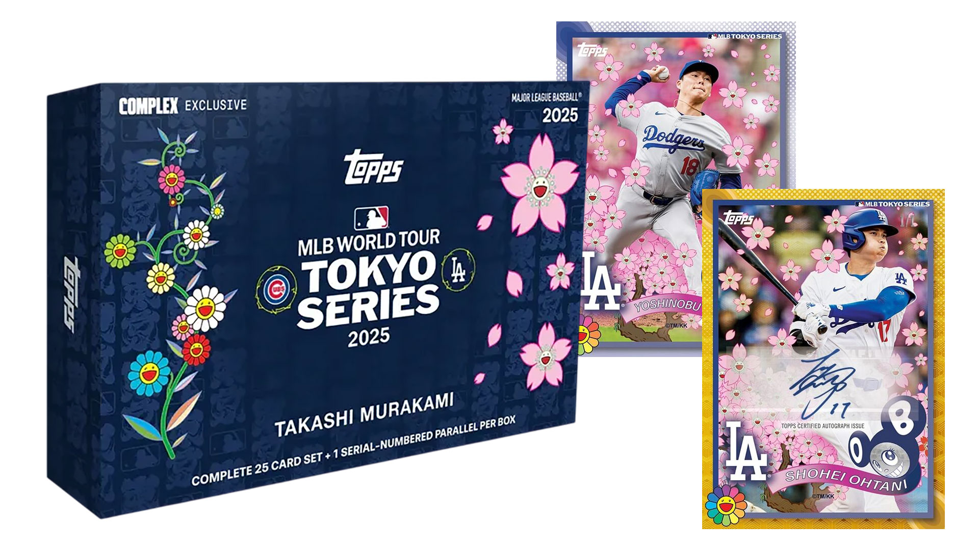 開封レビュー】村上隆×MLB東京シリーズ限定ボックス！カーショウの 
